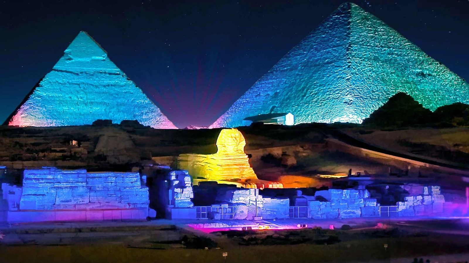 Sound and Light Show at the Pyramids Cairo Private Tours