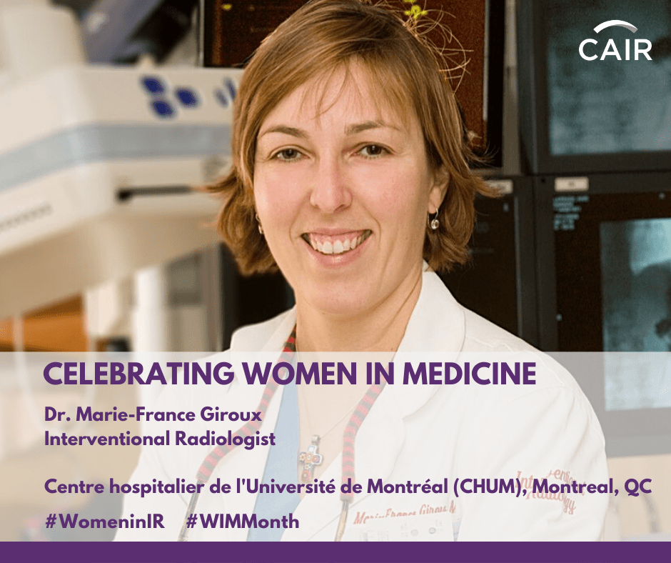 Celebrating women in IR Dr. MarieFrance Giroux CAIR