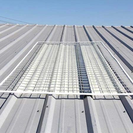 Standing Seam, R-Panel & Corrugated Skylight Screens for Metal Roofs