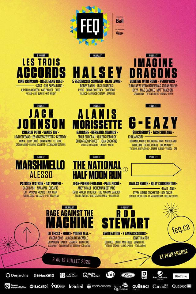 Une programmation de haut calibre pour le FEQ 2020