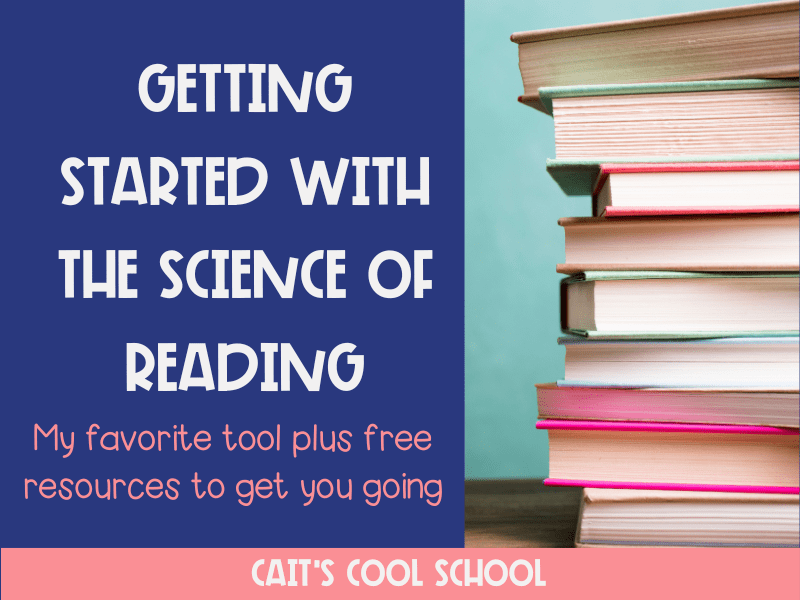 Getting Started with the Science of Reading Cait's Cool School