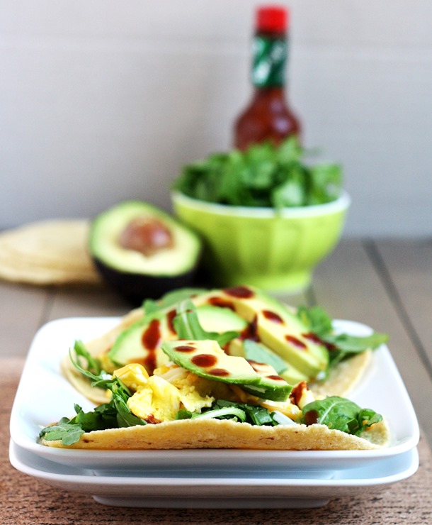 6ingredient breakfast tacos cait's plate