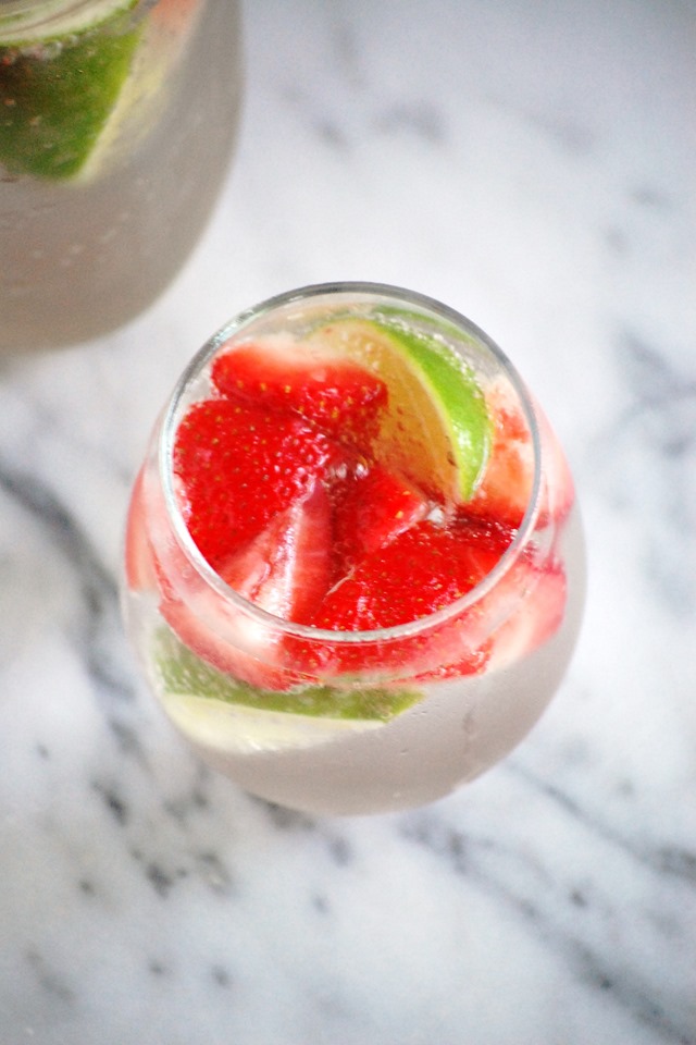 STRAWBERRYLIME SELTZER cait's plate