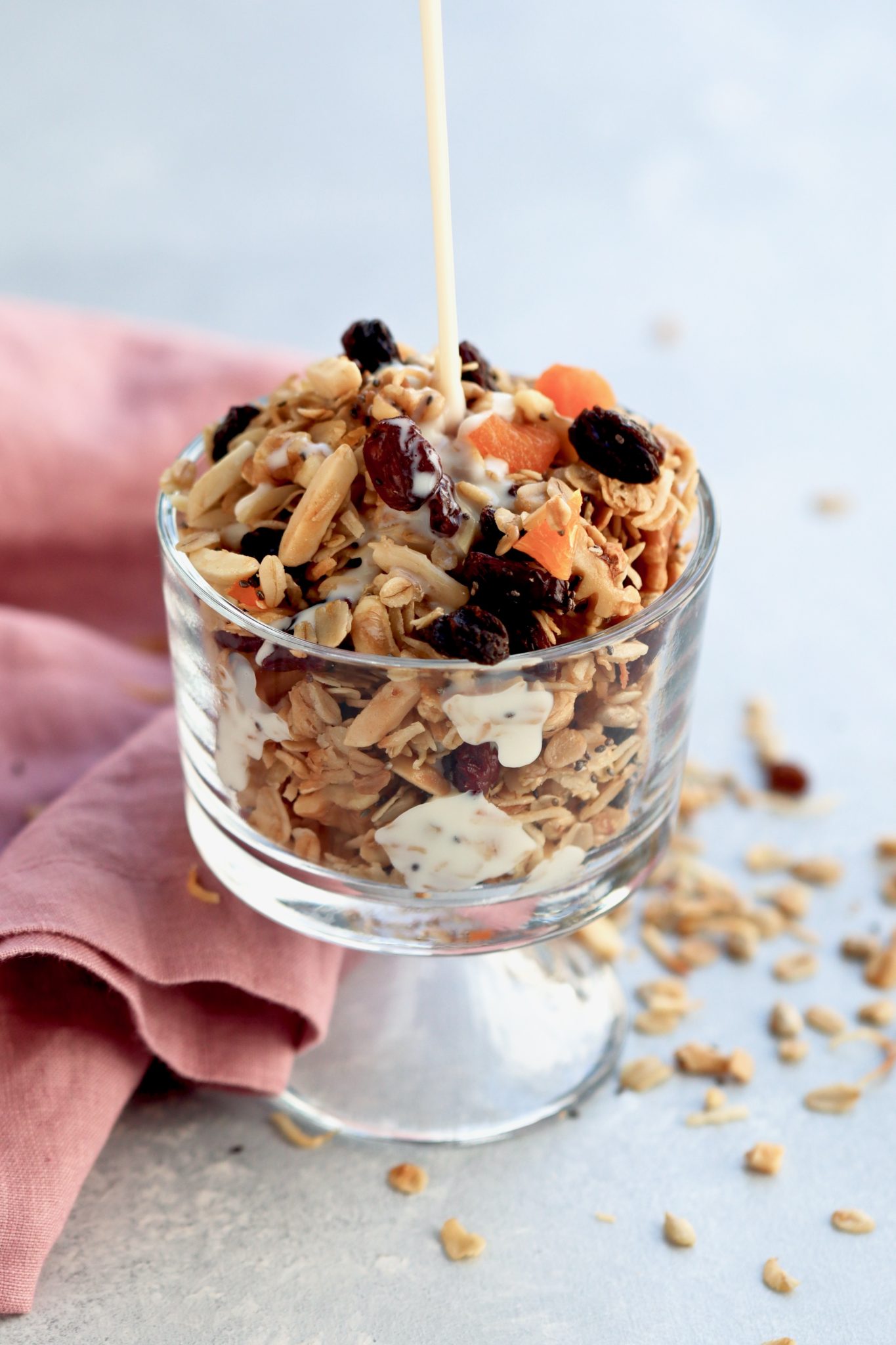 easy fruit & nut granola cait's plate