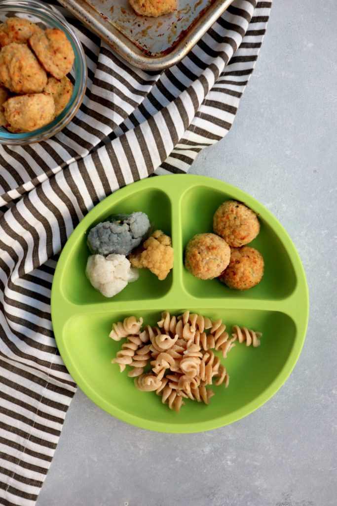 veggieloaded baked chicken meatballs