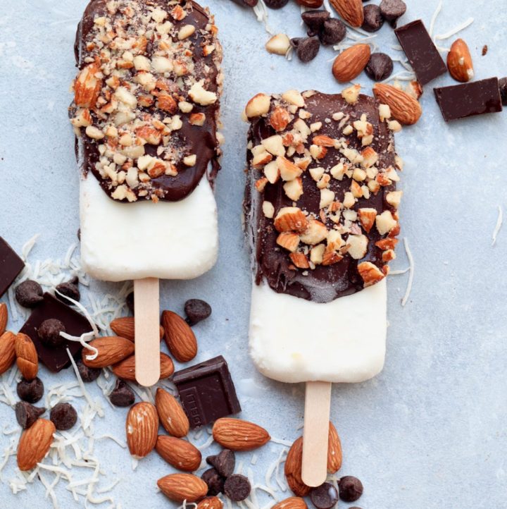 3ingredient chocolate almond coconut fruit bars cait's plate
