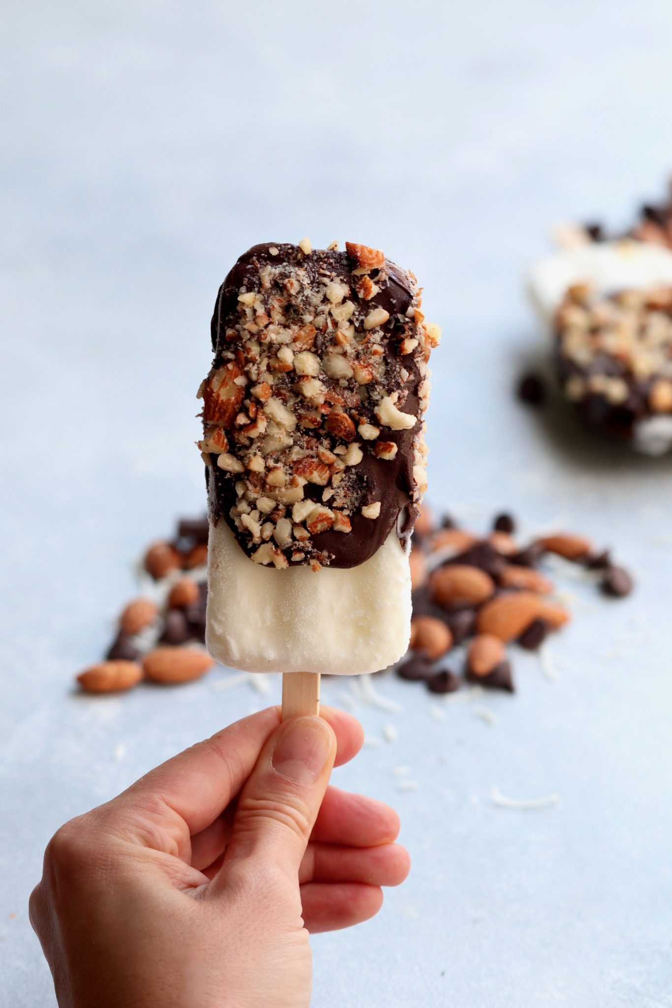 3ingredient chocolate almond coconut fruit bars cait's plate