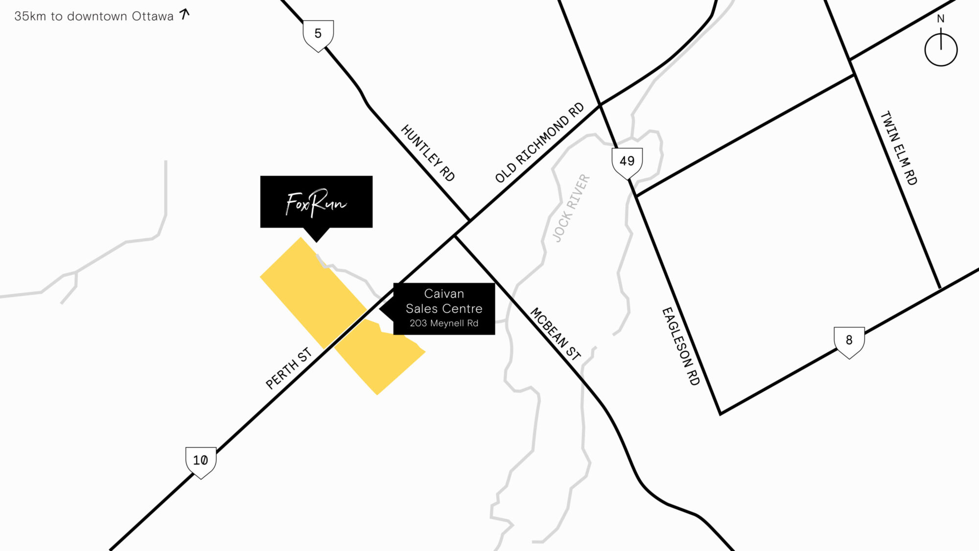 Fox Run Community Single Detached Homes & Townhouses Caivan