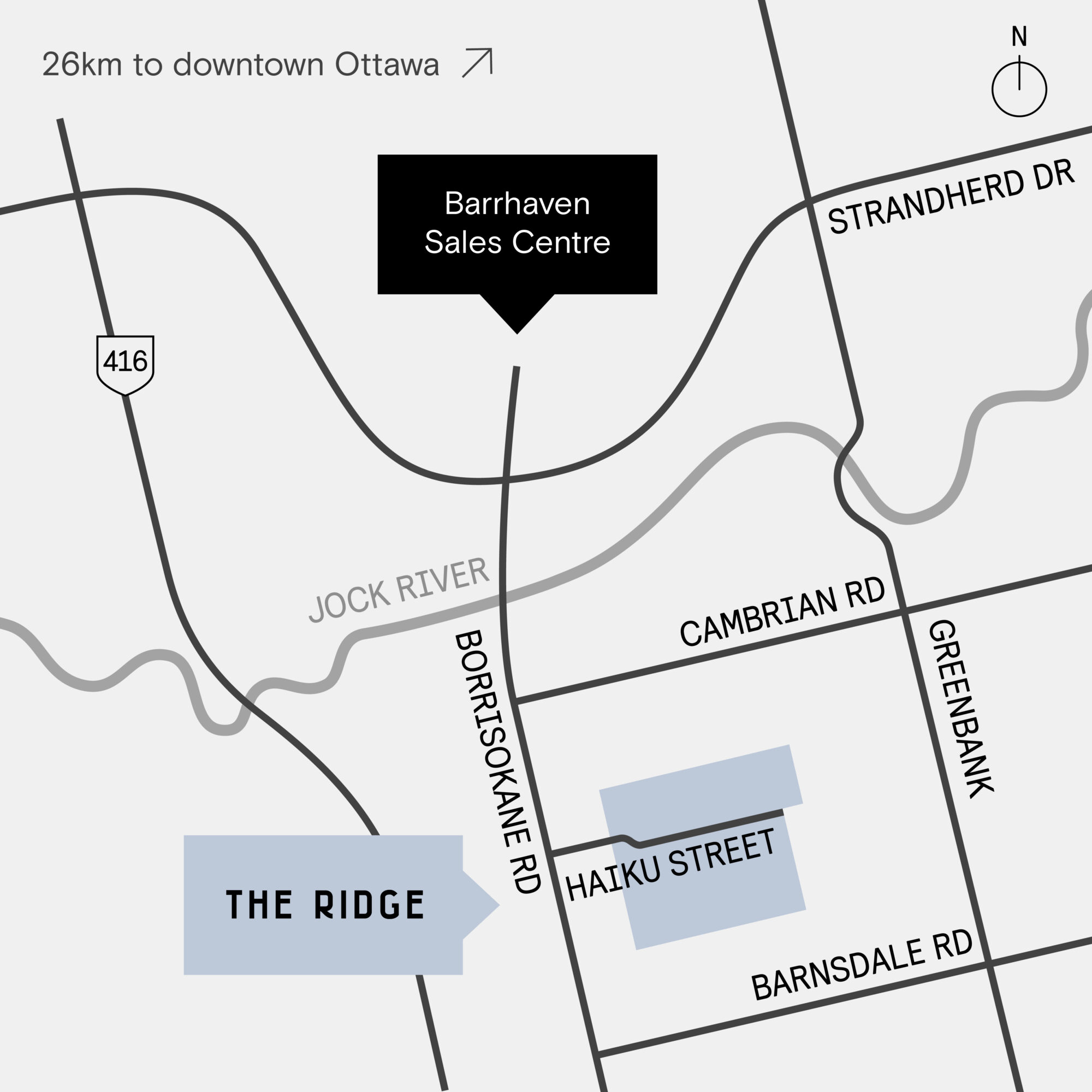 The Ridge Detached Homes & Townhouses Caivan Barrhaven