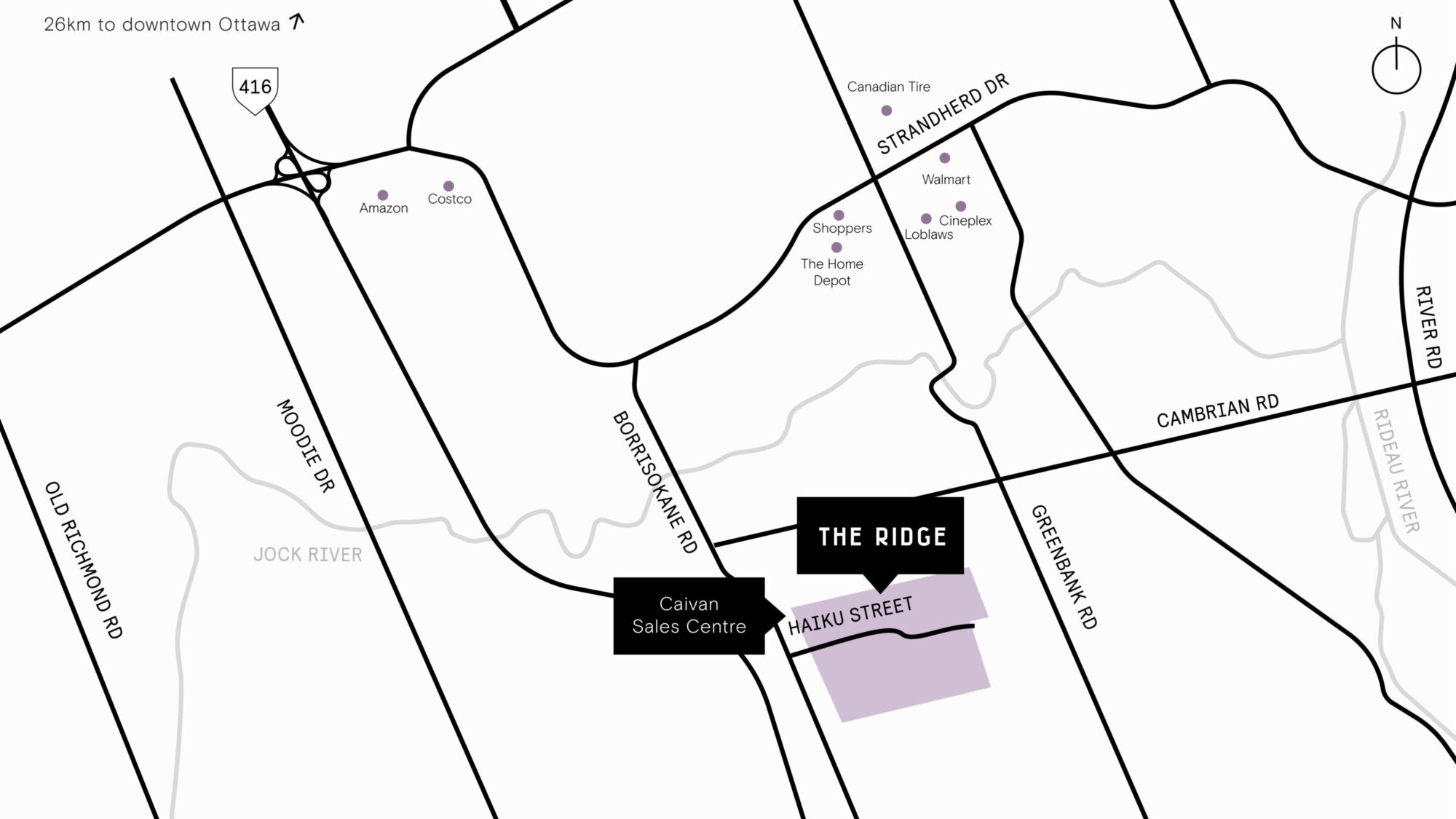 The Ridge Detached Homes & Townhouses Caivan Barrhaven