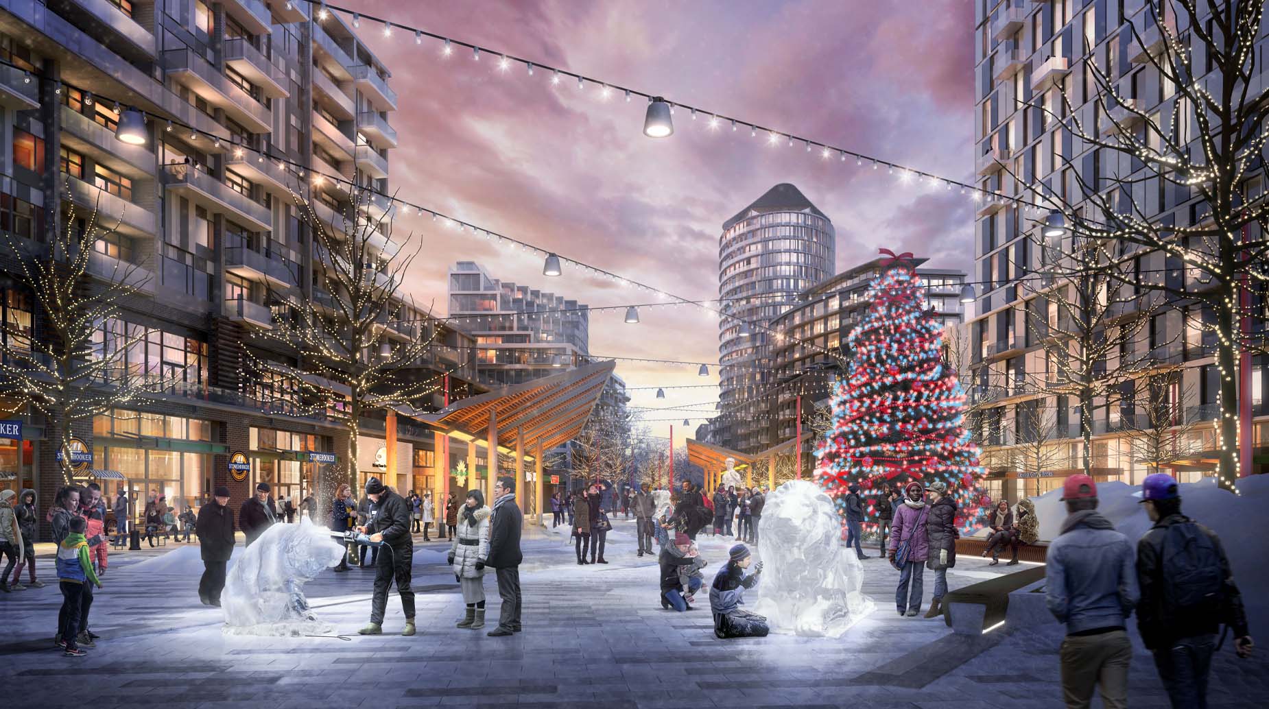 Lakeview Village Transformative Mixeduse Waterfront Community
