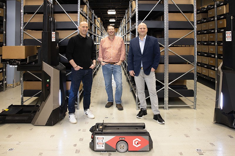 Fallstudie Bergen Logistics Einsatz der Roboter von Caja Robotics in