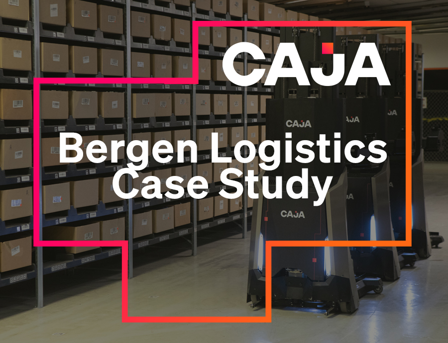 Fallstudie Bergen Logistics Einsatz der Roboter von Caja Robotics in