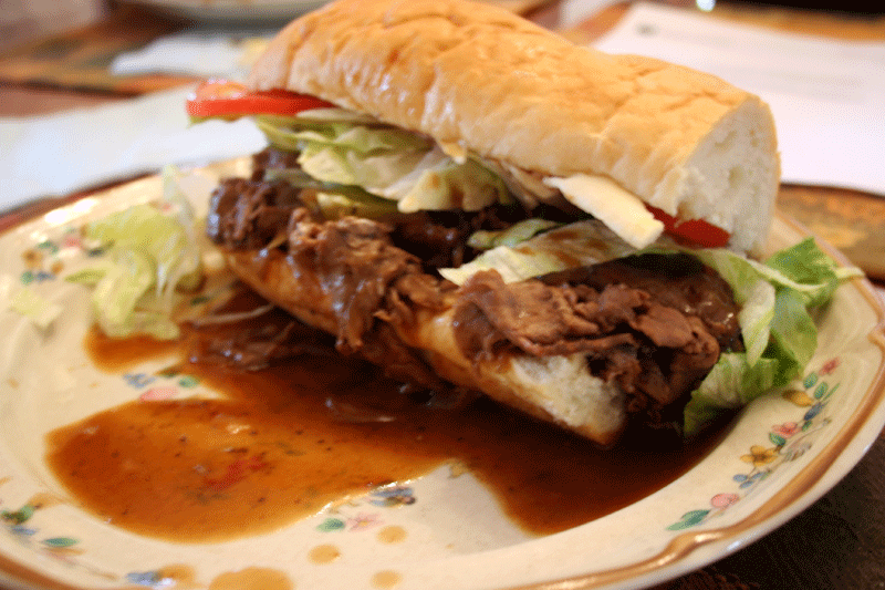 Hot Roast Beef PoBoy Cajun Chef Ryan
