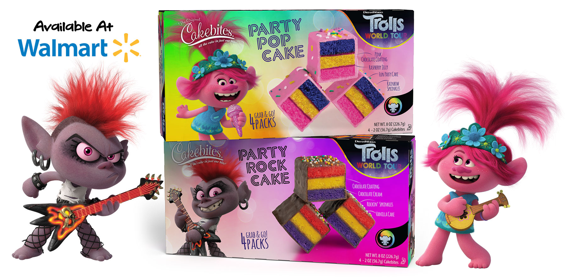 Trolls Cakebites The Original CakeBites