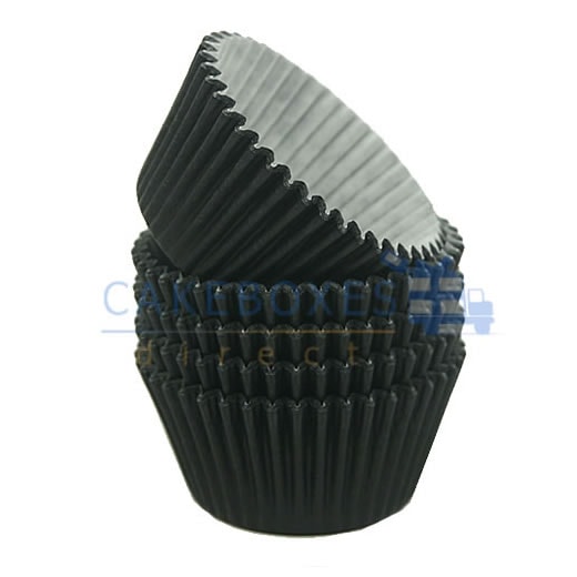 Black Cupcake Cases (Qty 360) Cake Boxes & Cupcake Boxes