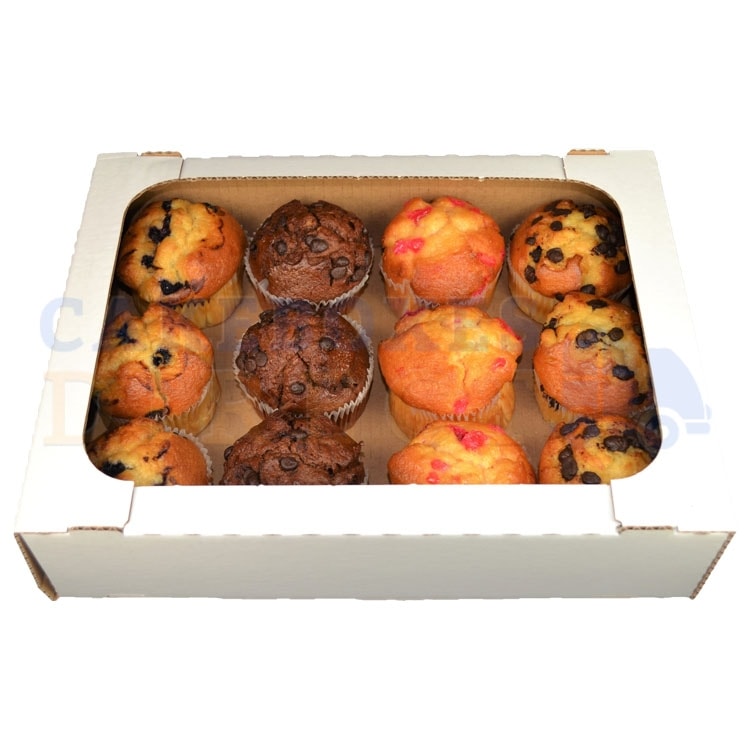 12 Muffin Tray 14 x 10 x 3.5in Cake Boxes & Cupcake Boxes
