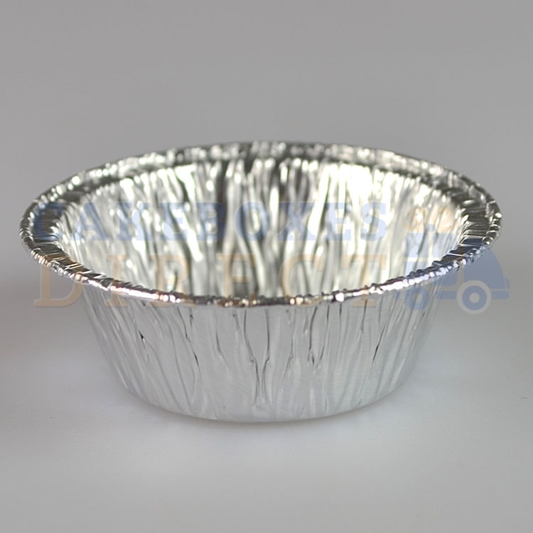Silver Foil Mini Cases (31x19mm) (Qty210) Cake Boxes & Cupcake Boxes