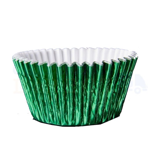 Green Foil Cupcake Cases (Qty 500) Cake Boxes & Cupcake Boxes