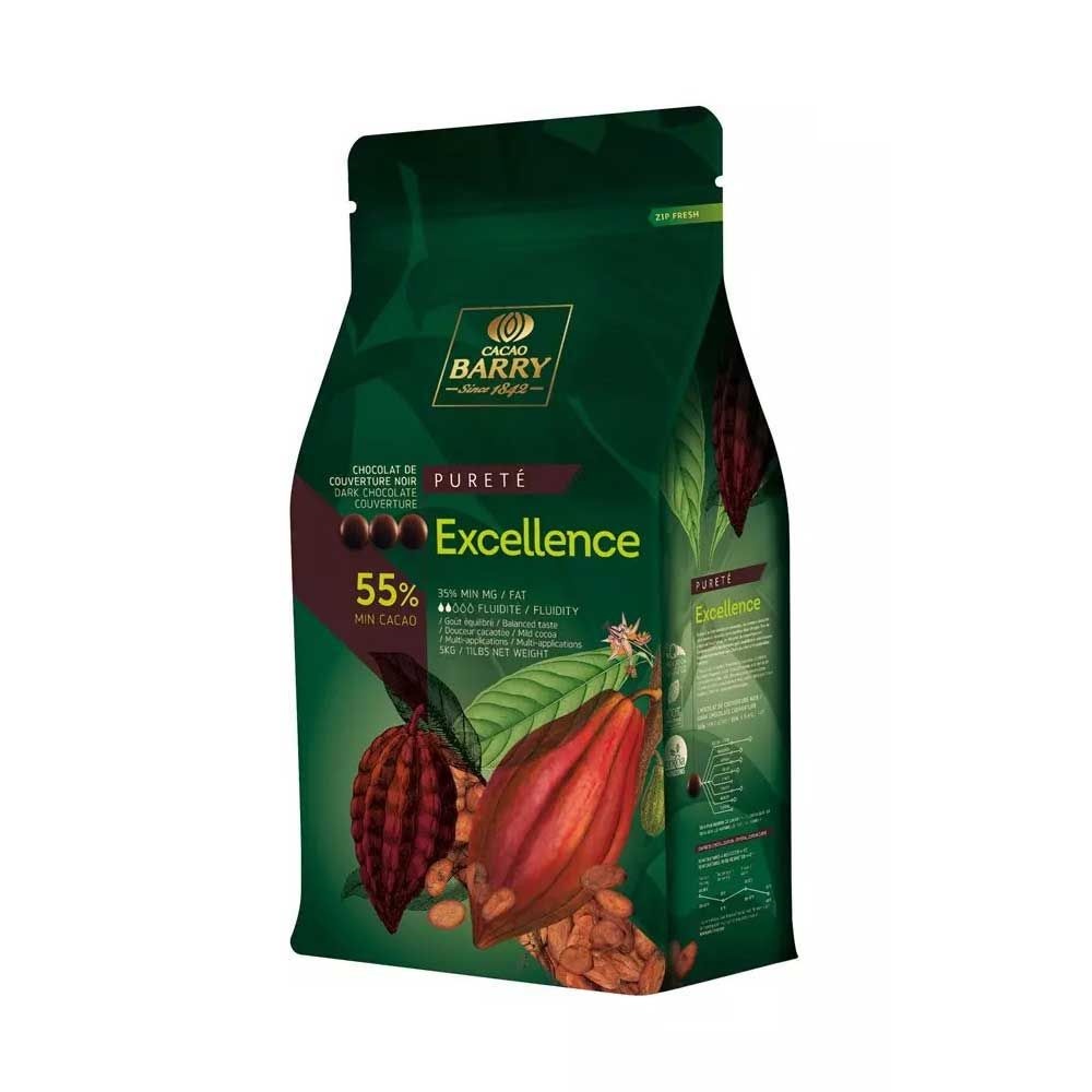 Cacao Barry ExtraBitter Guayaquil 64 (10KG) Cake Box Mart and Bakery