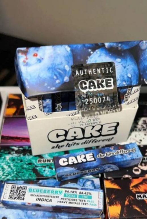 Blueberry Cake disposable Cake Cartridges