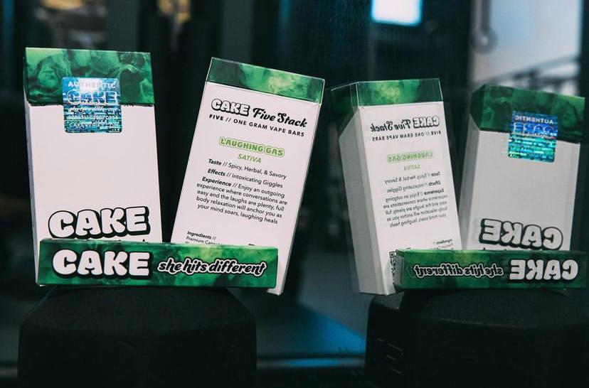 Laughing Gas Cake Disposable Cake Cartridges