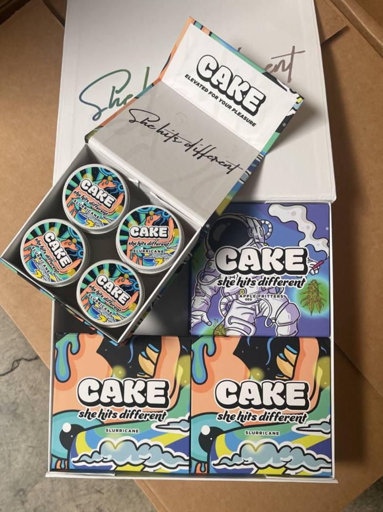 Apple Fritters & Slurricane Cake Carts Disposable