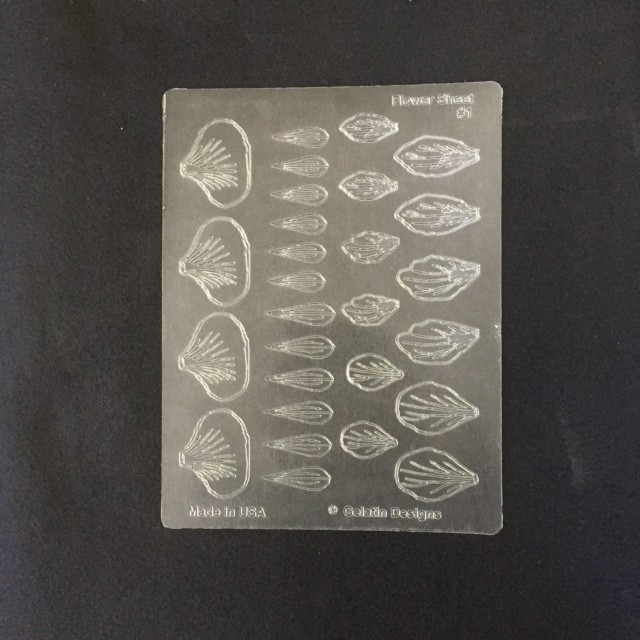 Gelatin Veining Sheet Flower 1 Cake Connection