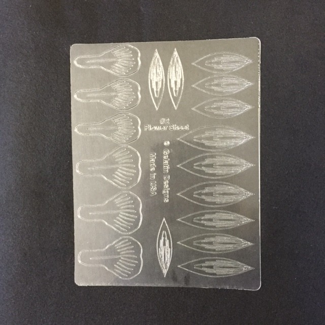 Gelatin Veining Sheet Flower 2 Cake Connection