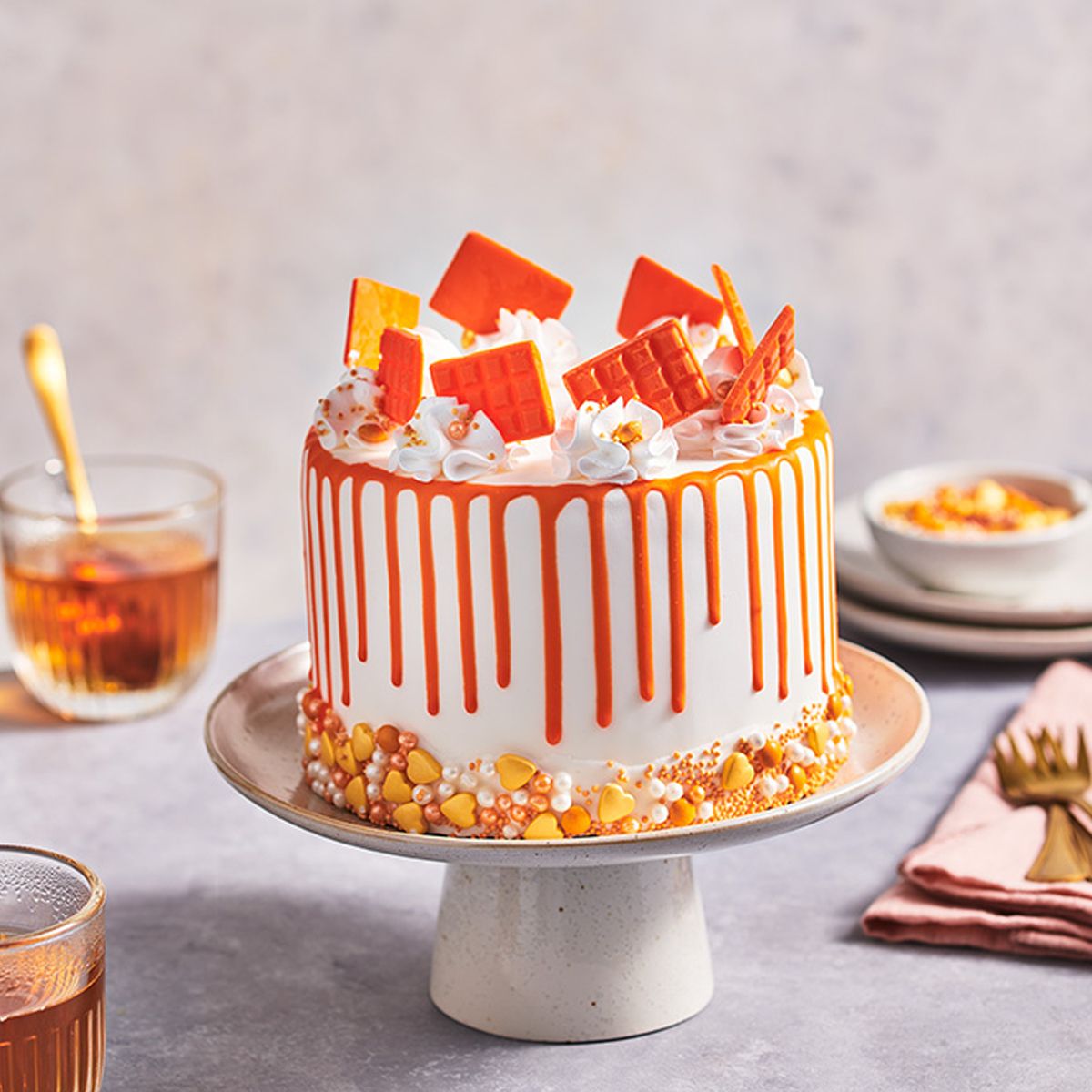 Drip Orange 150g Cake CraftCake Craft