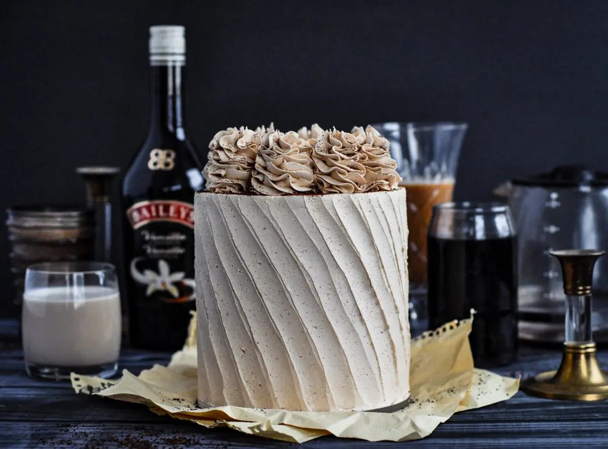 Baileys & Coffee Cake Caked by Katie