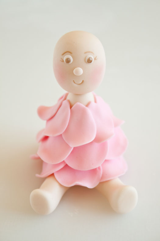 How to make a flower fairy cake topper • Cake Journal