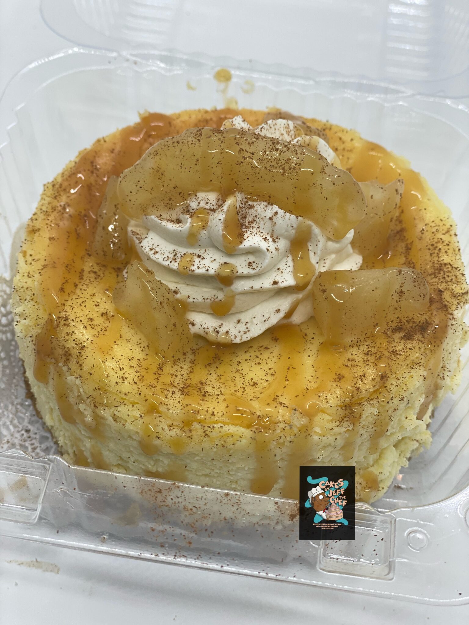 Caramel Apple Cinnamon Cheesecake Cakes By Jeff The Chef