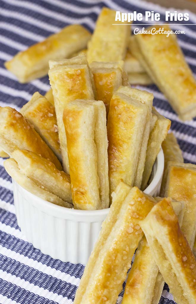 Apple Pie Fries Recipe Cakescottage