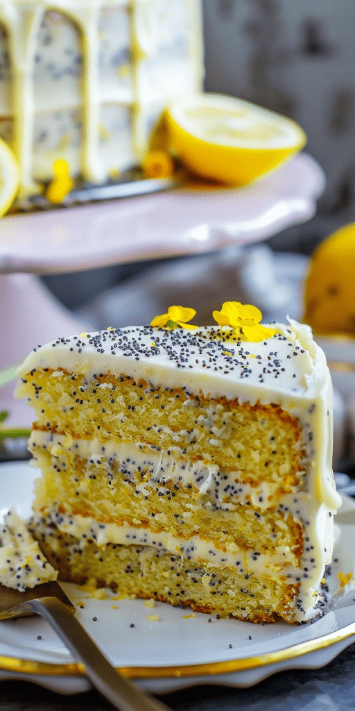 Delicious Lemon Poppy Seed Cake Recipes A Citrusy Delight