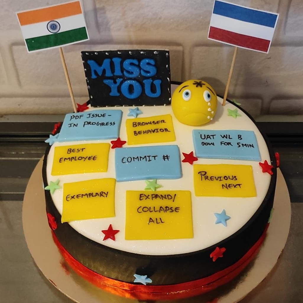 Miss You Cake Cakes Online delivery HyderabadCakeSmash.in