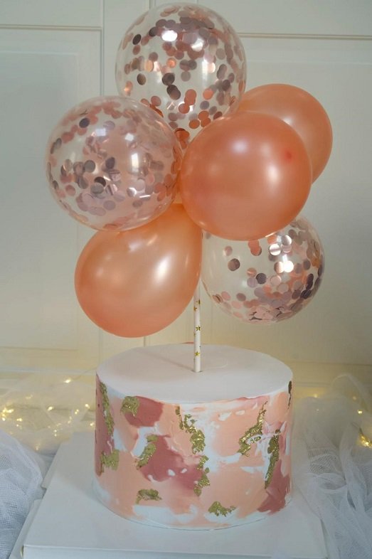 Balloon Cake 5 Customized Birthday Party Cake Dubai
