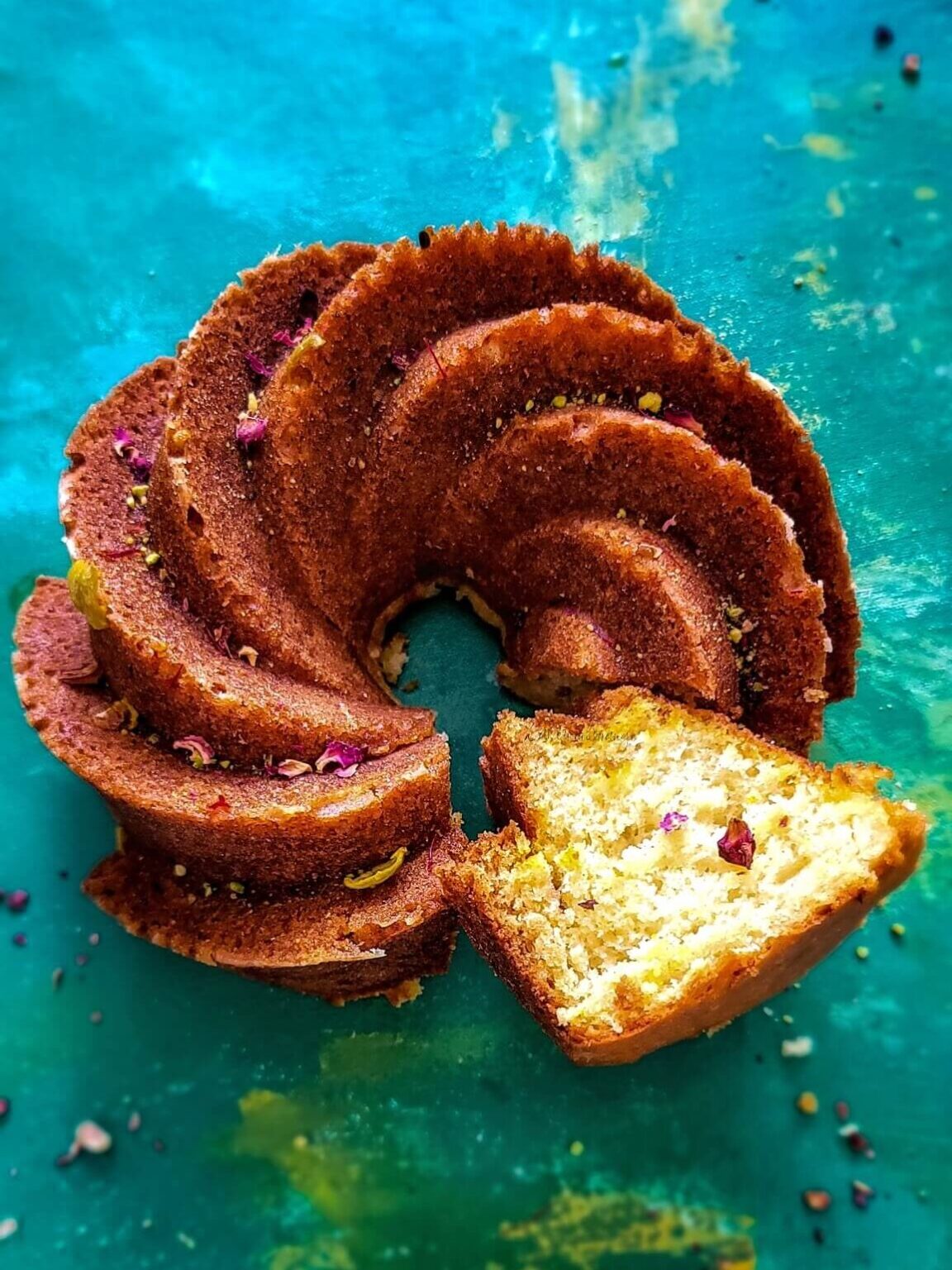 The Best Eggless Gulab Jamun Cake CakeworkOrange