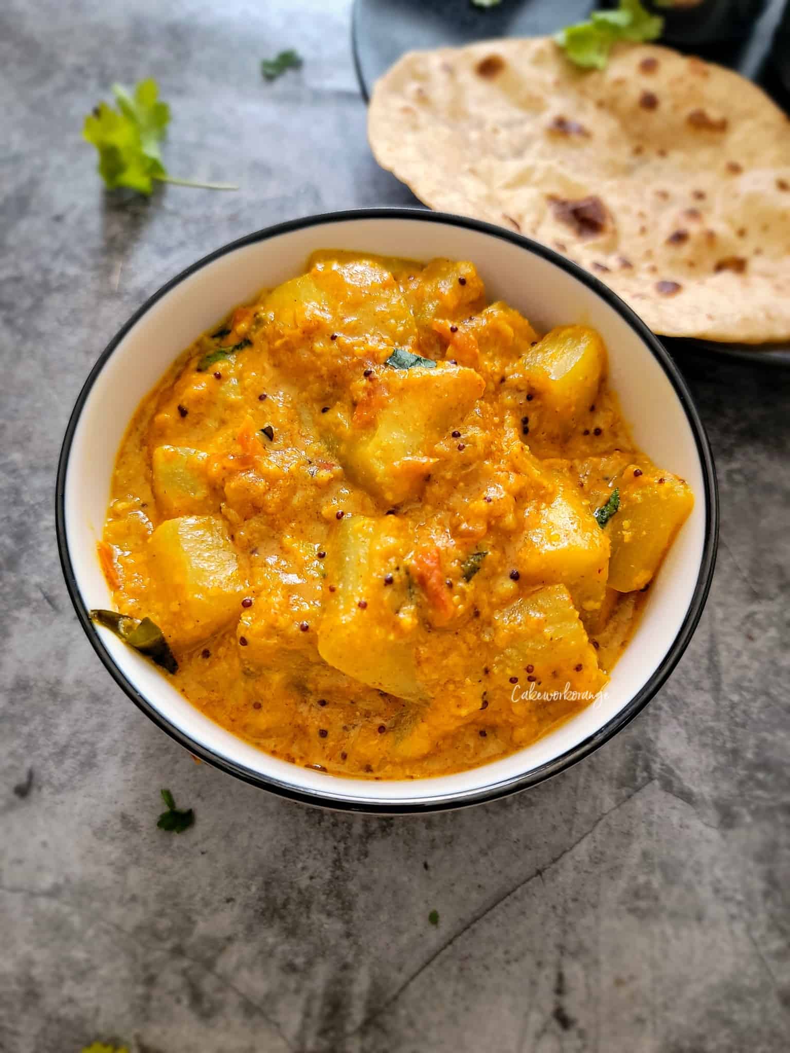 Sorakkai Gravy Recipe Bottle Gourd Curry with Milk Cakeworkorange