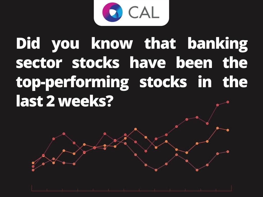 Did you know that banking sector stocks have been the toppreforming