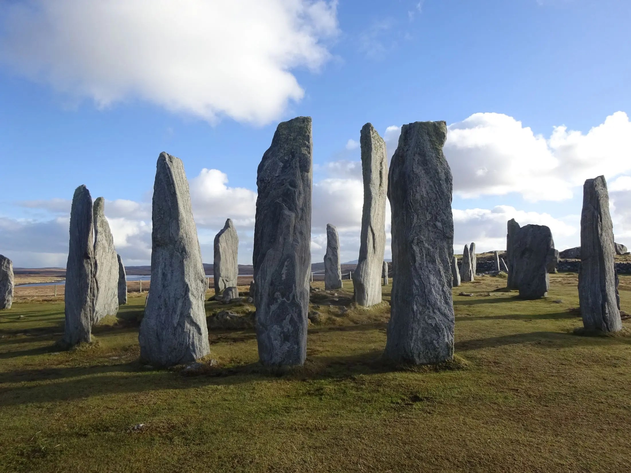 Calanais Standing Stones & Visitor Centre on Isle of Lewis Scotland