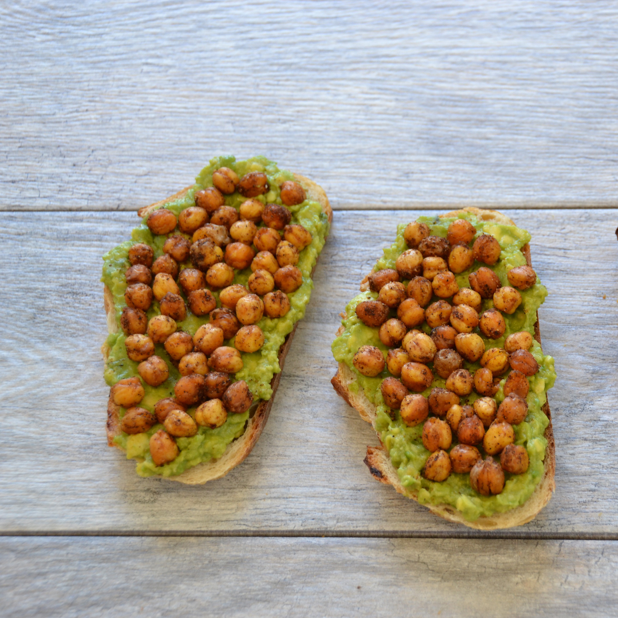 Video Crispy Garbanzo Bean Avocado Toast California Beans