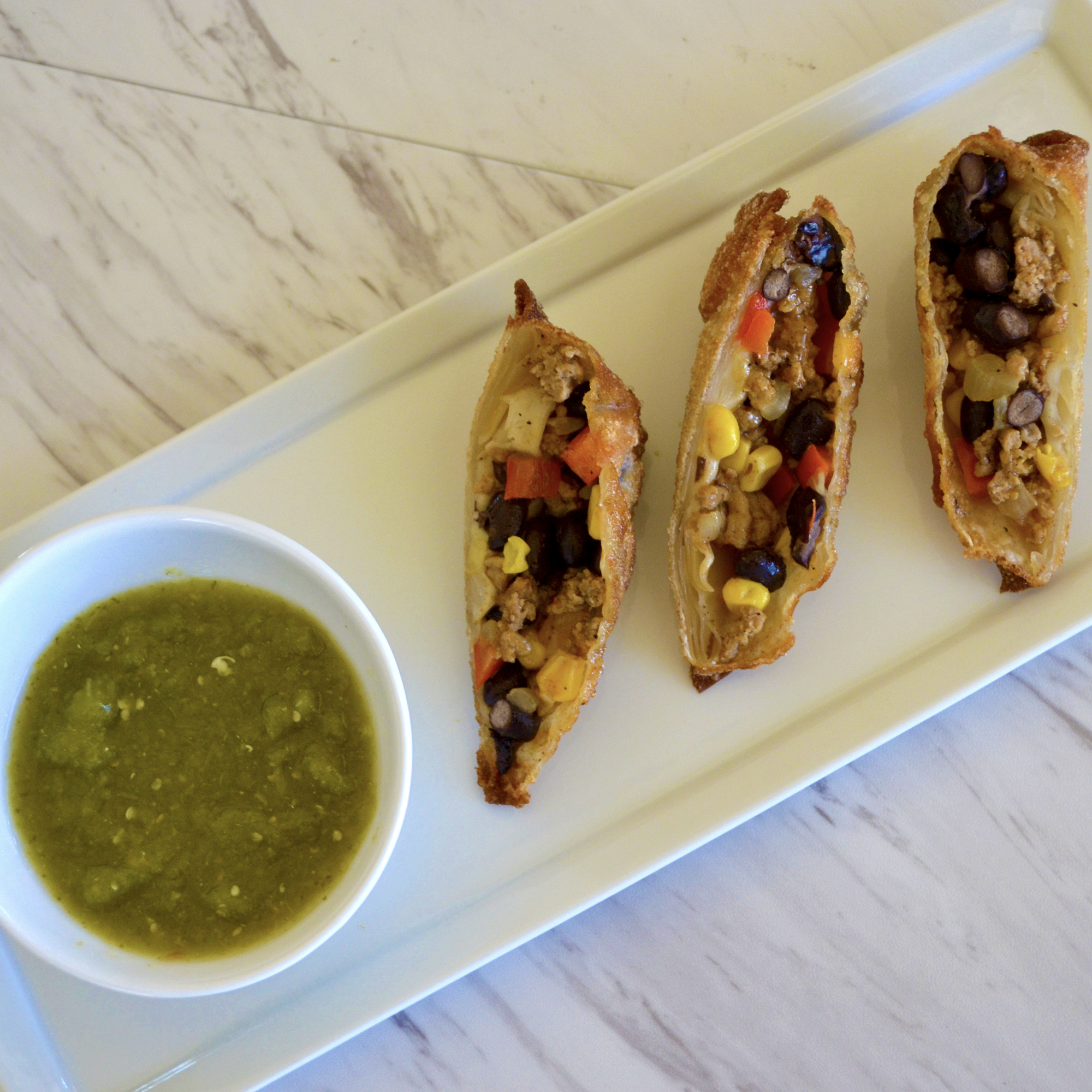 Black Bean Egg Rolls at Michelle Richardson blog