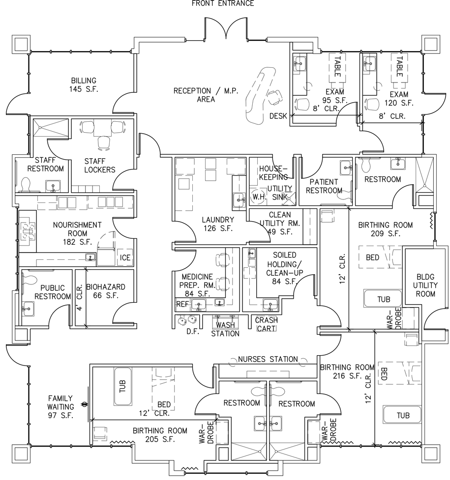 Birthing Home Floor Plan floorplans.click