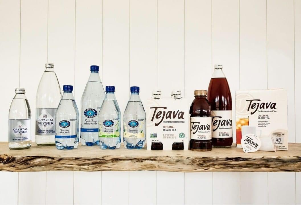 Crystal Geyser Water Company, bottled water, Tejava Tea, Calistoga