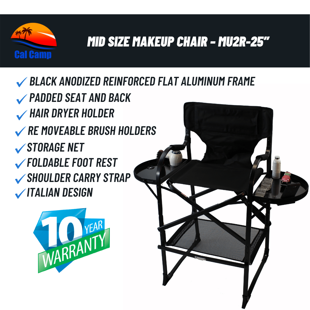 Mid Size Makeup Chair MU2R25” Cal Camp, Inc.