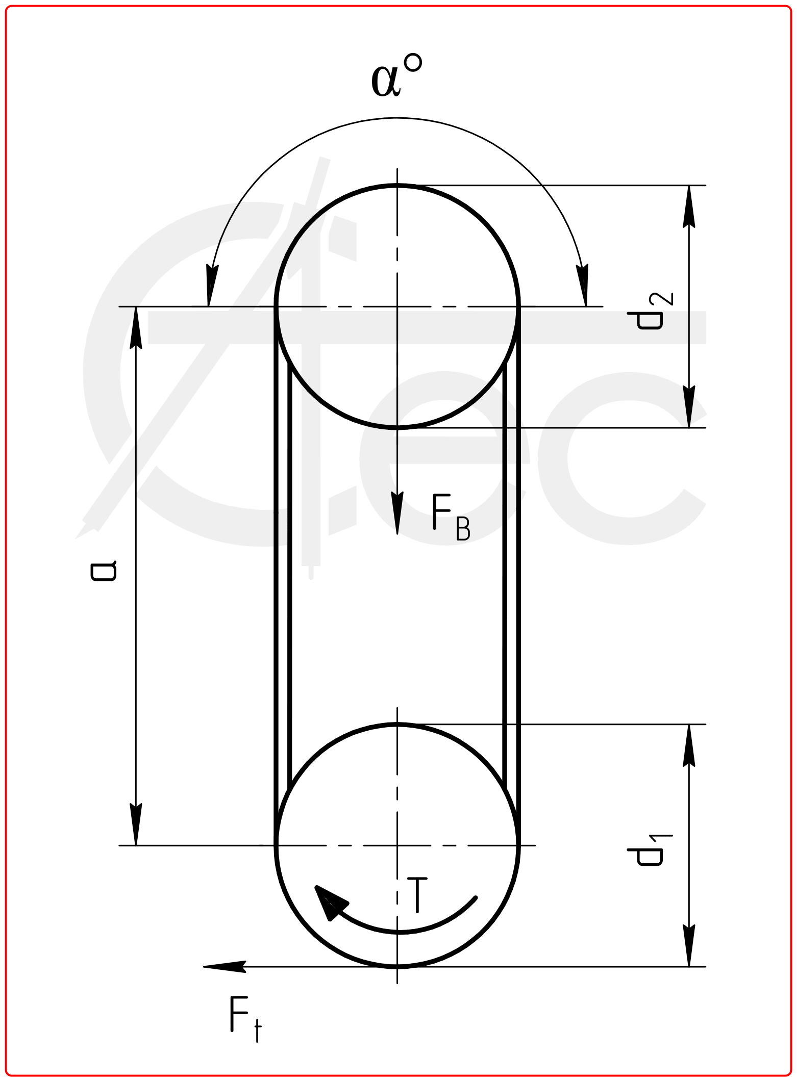 Vbelt Drive Online Calculator