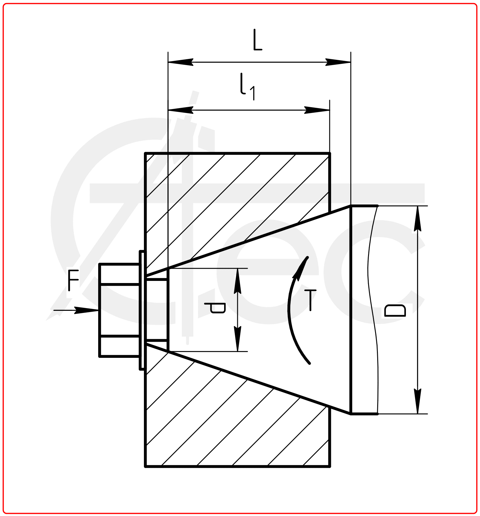 Taper Connection Tightening Online Calculator