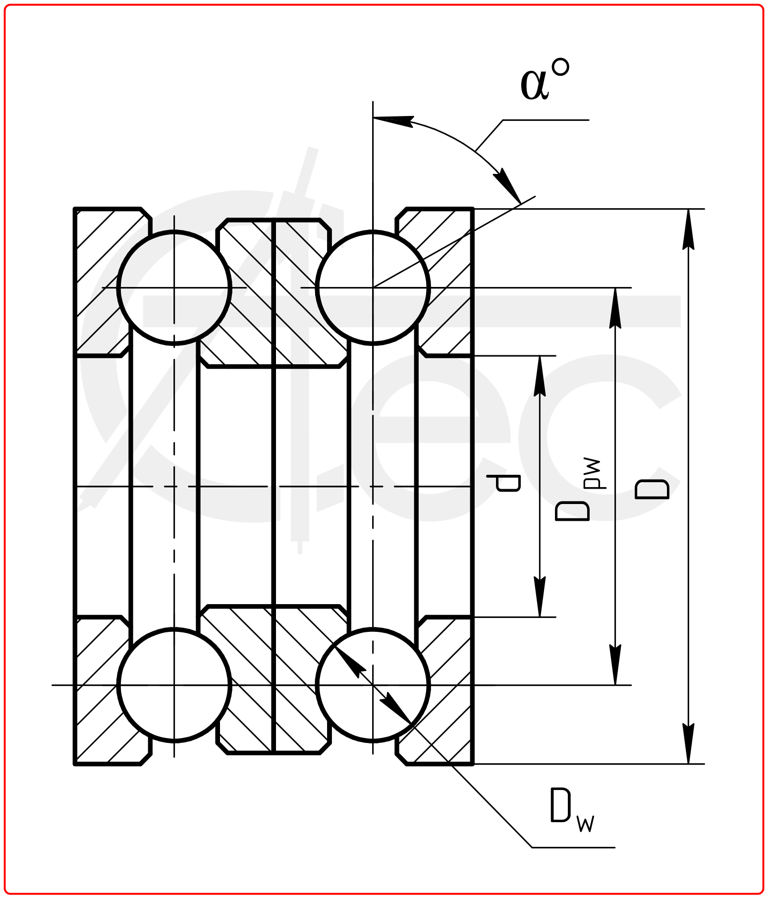 Double Thrust Ball Bearing Online Calculator