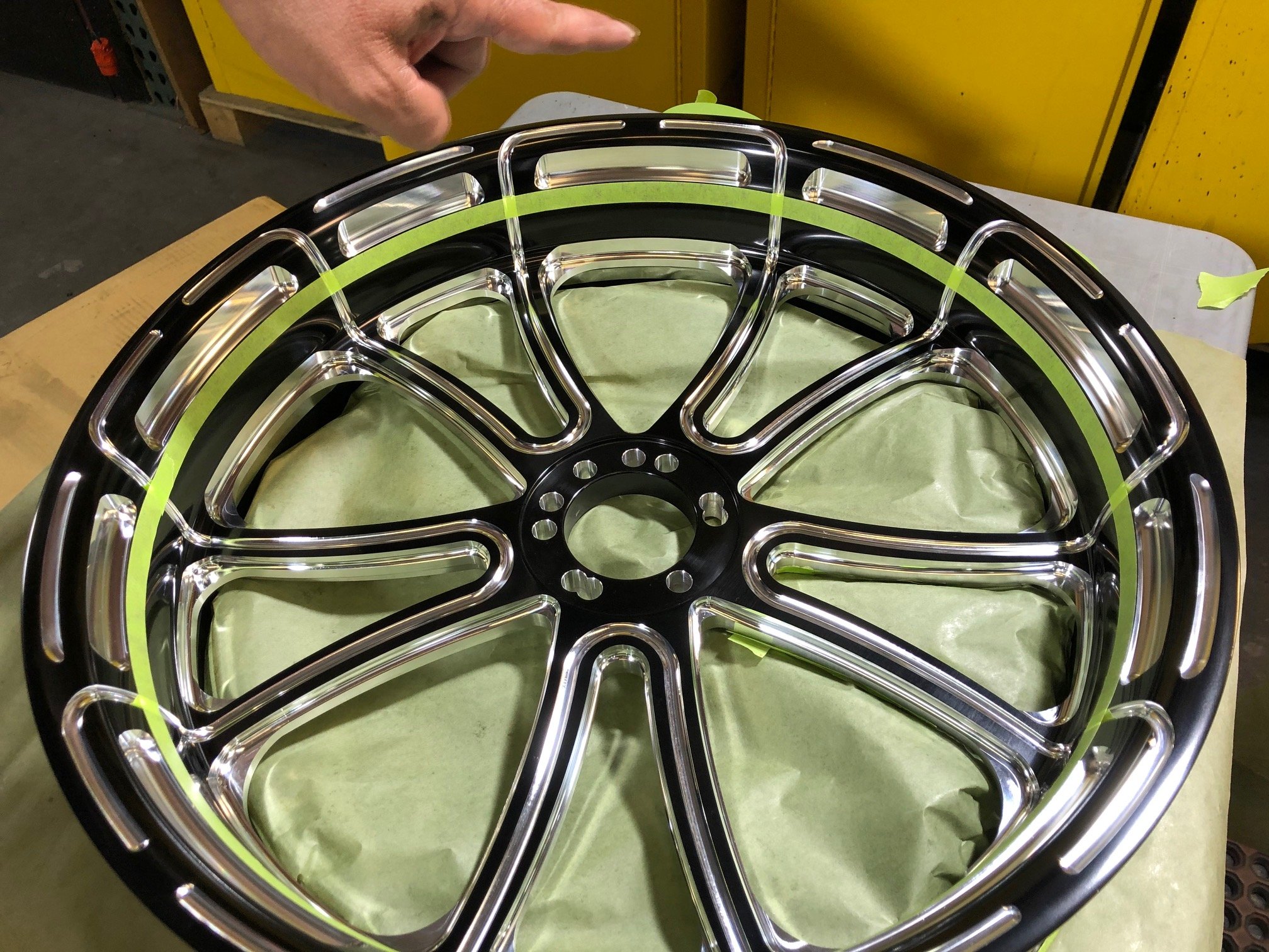 Custom Finishes 1 In Wheel Color Matching, Pinstriping And More!